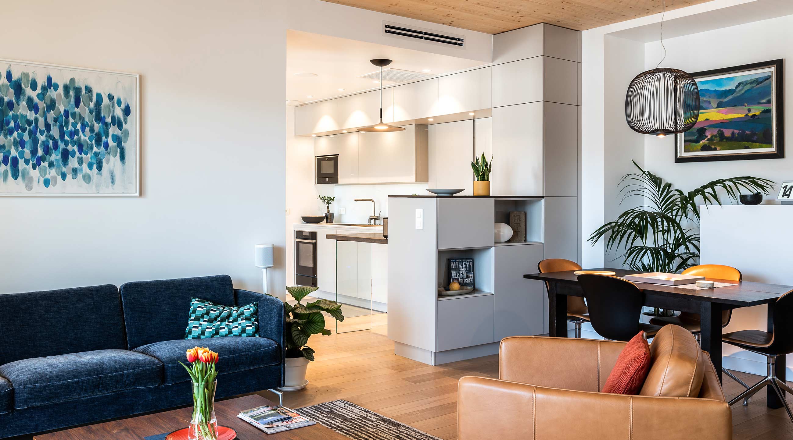 Architecture intérieure / appartement complet à Lyon, Les cuisines d'Arno